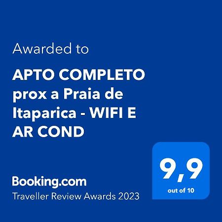 Apto Completo Prox A Praia De Itaparica - Wifi E Ar Cond Vila Velha  Εξωτερικό φωτογραφία